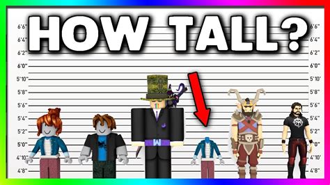 How Tall Is The Average Roblox Character