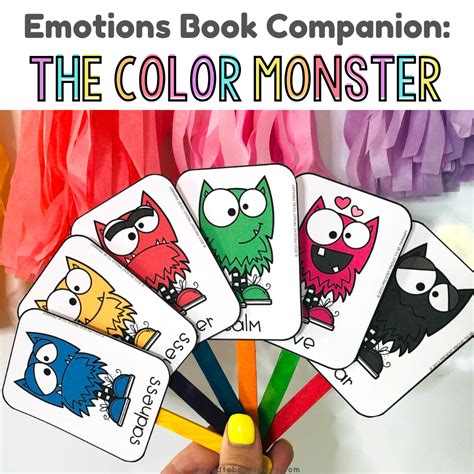 How The Colour Monster Book Helps with Emotional Development