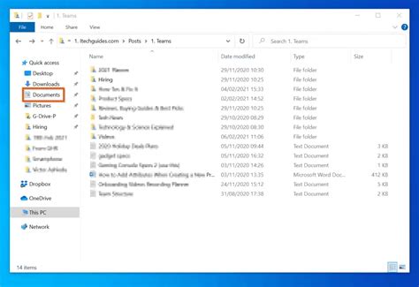 How To Access “My Documents” In Windows 10 File Explorer