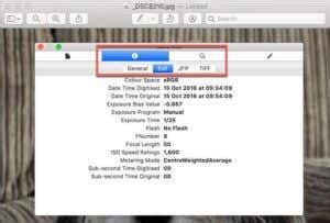How To Access EXIF Metadata On macOS