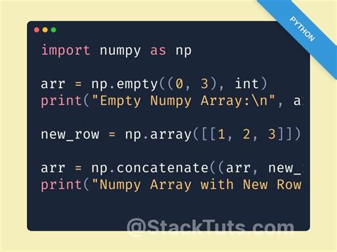 th?q=How To Add A New Row To An Empty Numpy Array - Quick Guide: Adding Rows to Empty Numpy Array