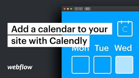 How To Add Calendly To Webflow
