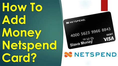 How To Add Cash To Netspend Card