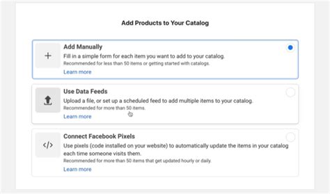 How To Add Catalogue To Facebook Shop