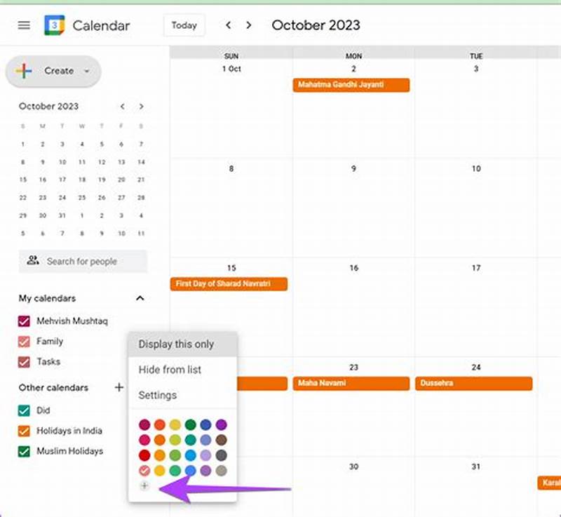 How To Add Color To Google Calendar