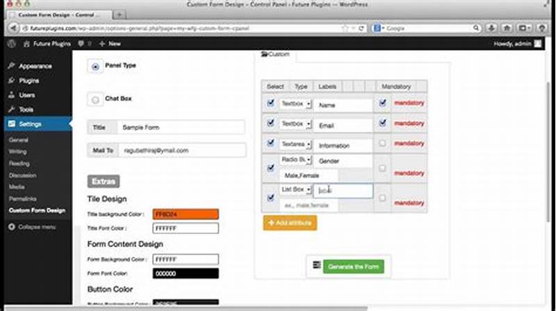 How To Add Custom Form In Wordpress