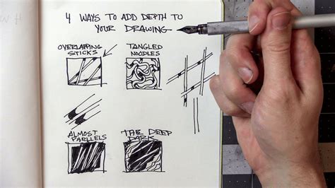 How To Add Depth To A Drawing