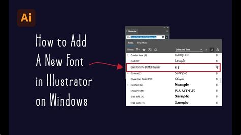 Unleash Your Creativity: Learn How to Install Stunning New Fonts in Illustrator on Your PC