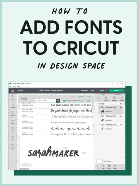 Mastering the Art of Typography: A Guide to Adding Fonts to Your Cricut Design Space