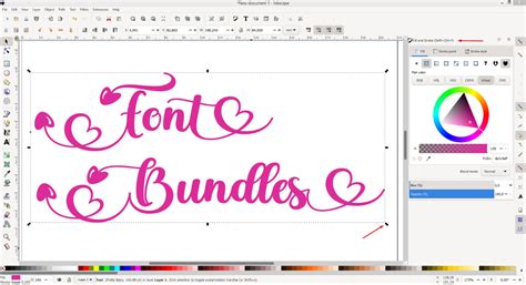 Mastering The Art of Typography: Adding Custom Fonts to Inkscape on Ubuntu Made Easy