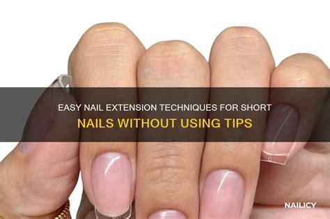 How To Add Length To Nails Without Tips