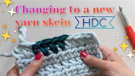 How To Add New Yarn When Crocheting