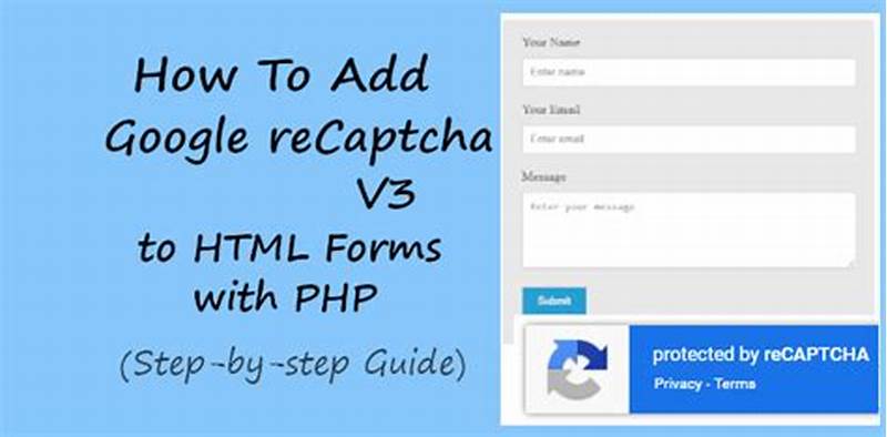 How To Add Recaptcha To Html Form