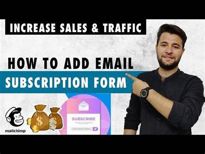 How To Add Subscription Form In Wordpress