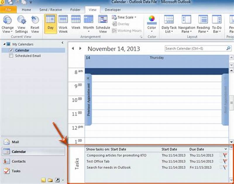 How To Add Task In Outlook Calendar