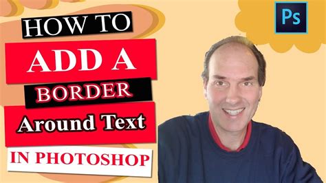 How To Add a Border to Text in Photoshop
