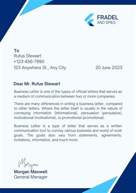 How To Address A Letter To A Company