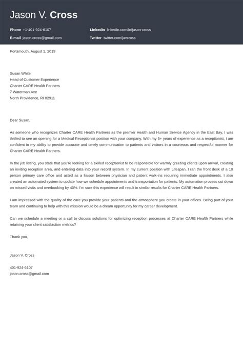 How To Address Someone In A Cover Letter