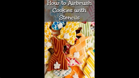 How To Airbrush Cookies