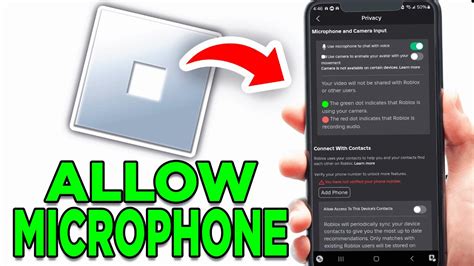 How To Allow Roblox To Use Microphone In Ios Settings