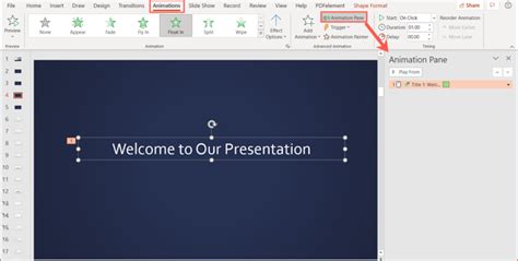 How To Animate Words In Ppt