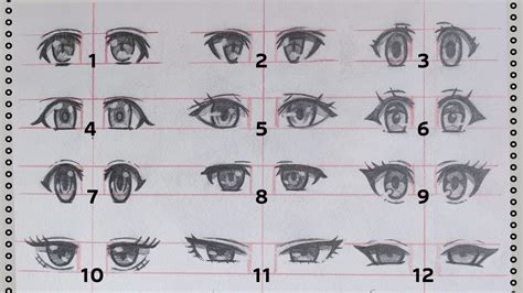 How To Anime Girl Eyes
