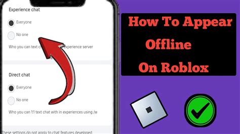 How To Appear Offline On Roblox - Quick and Easy - YouTube