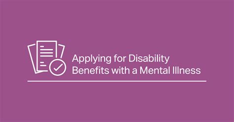 How To Apply For Disability For Mental Illness