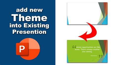 How To Apply Powerpoint Template To Existing Presentation