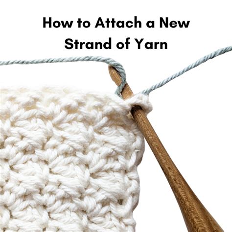How To Attach Yarn Crochet