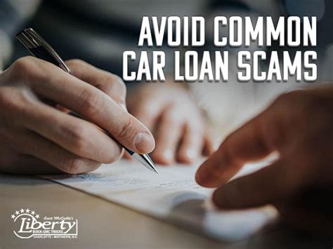 How To Avoid Auto Title Loan Scams