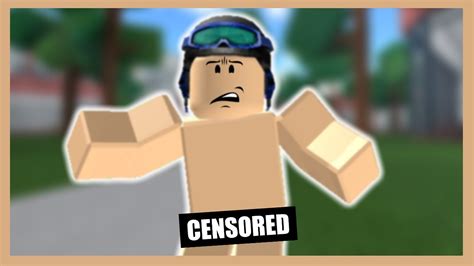 How To Be Naked On Roblox - YouTube