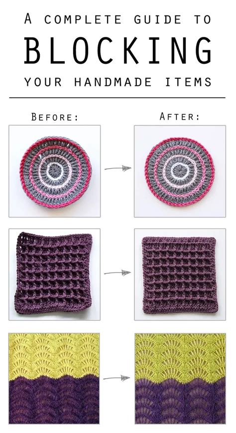 How To Block A Crochet Item