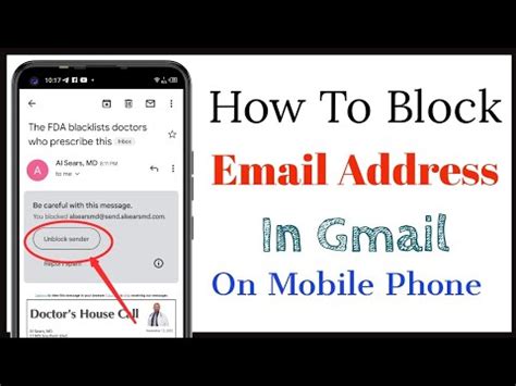 How To Block Emails On Gmail On Mobile