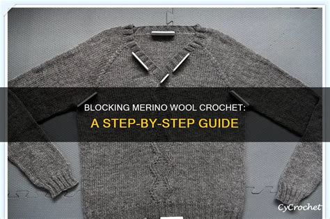 How To Block Wool Crochet