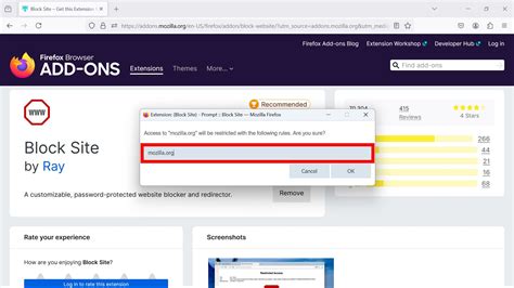 How To Block a Website on Firefox