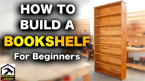 How to Build a Bookcase StepbyStep Woodworking Plans Built in