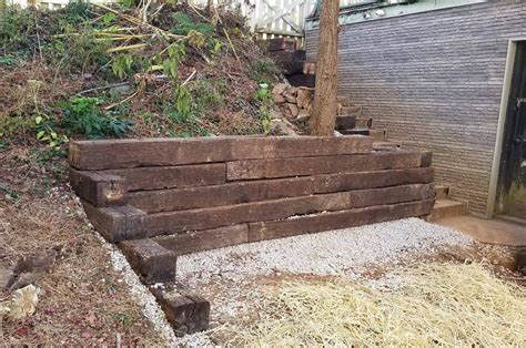 Step-by-Step Guide: Learn How to Build a Durable Railroad Tie Retaining Wall