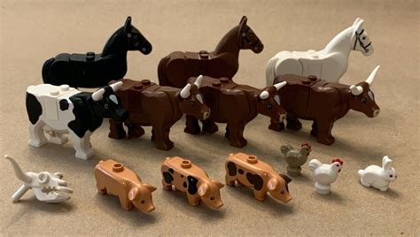 How To Build Farm Animals With Legos