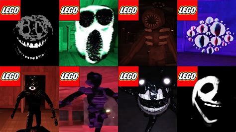 How To Build LEGO All Roblox Doors Scary characters - YouTube