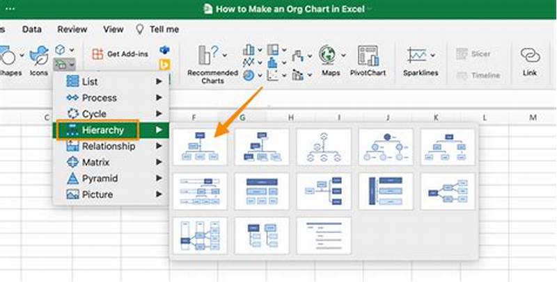How To Build Org Chart In Excel