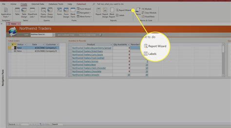 How To Build a Database Report In Access