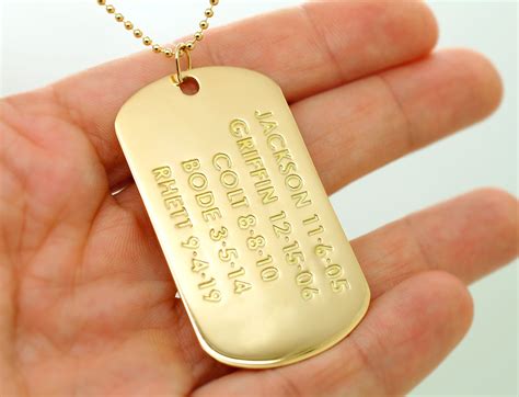 How To Buy Your Gold Dog Tags