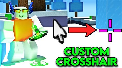How To CHANGE Your CROSSHAIR In Roblox BEDWARS - YouTube