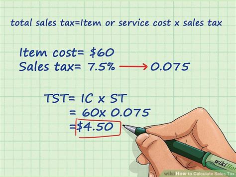 How To Calculate Sales Tax