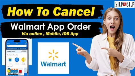 How To Cancel A Walmart Order