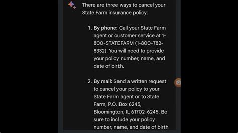 How To Cancel Insurance Policy State Farm