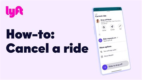 How To Cancel Lyft Ride