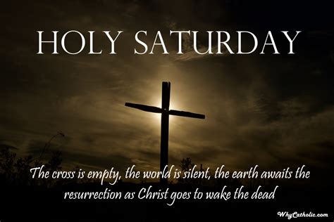 How To Celebrate Holy Saturday