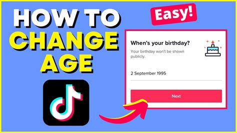 How To Change Age on TikTok on Android and iOS Device